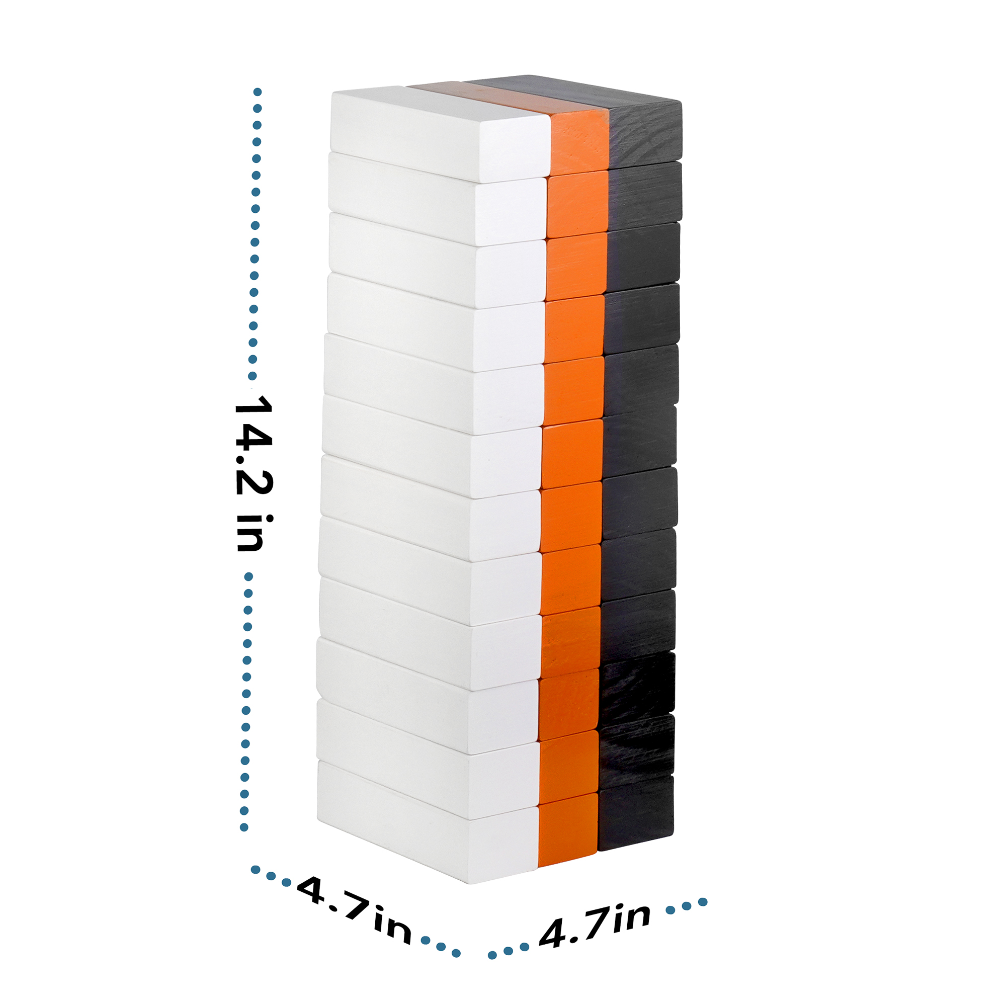 Game tower size dimensions infographic